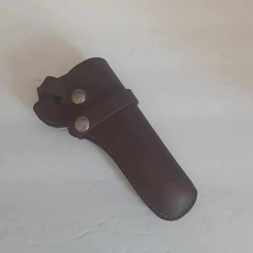 Hunter Leather Holster Whiskey Snap Closure Belt Loop